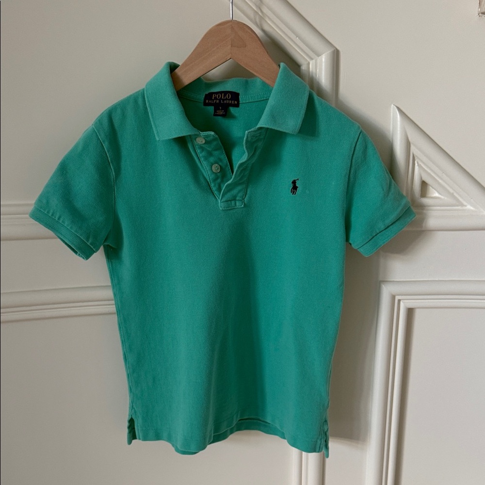 Polo by Ralph Lauren Kids Teal Polo Shirt